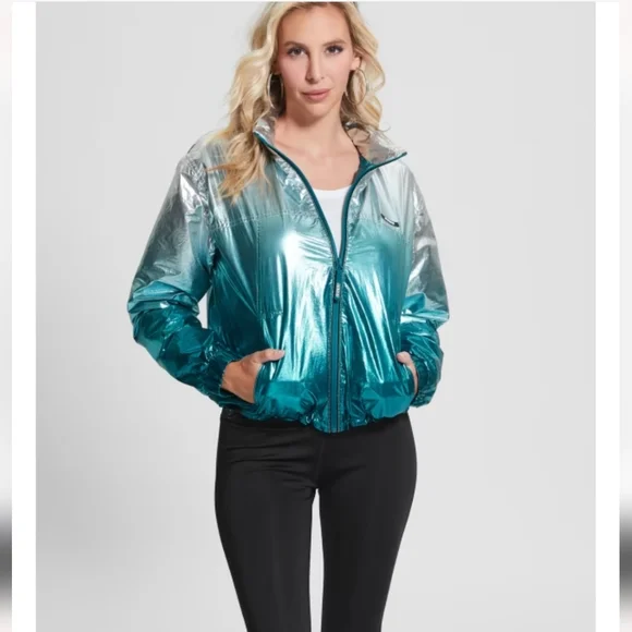Guess Jackets Coats Nwt Guess Cheryl Windbreaker Poshmark